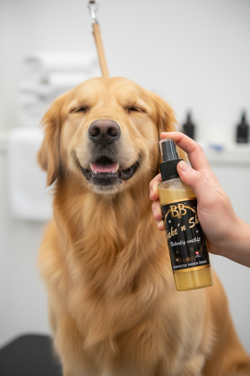 B&B Shake’n Shine Coat Finishing Spray for Dogs – 100 ml