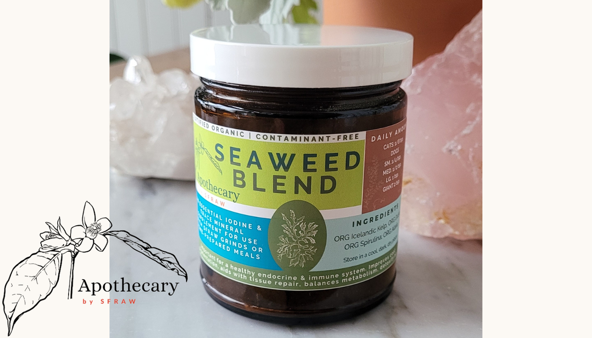 SFRAW Seaweed Blend | Whole-Food Mineral Supplement for Dogs & Cats