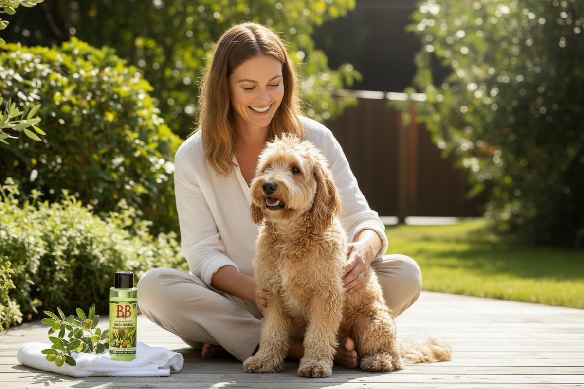B&B Organic Jojoba Shampoo for Dogs