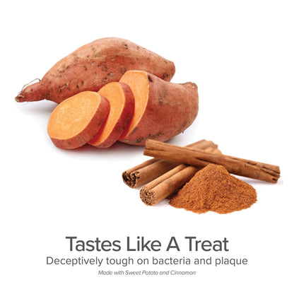 Sweet potato and cinnamon ingredients for Pure and Natural Pet Tooth Gel for Dogs