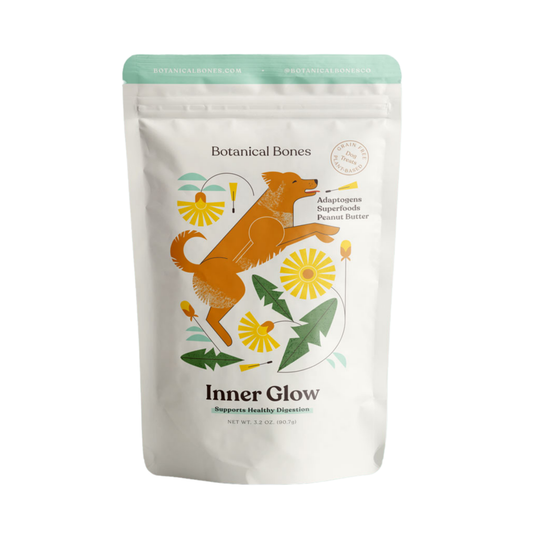 Botanical Bones Inner Glow digestive support functional dog treats