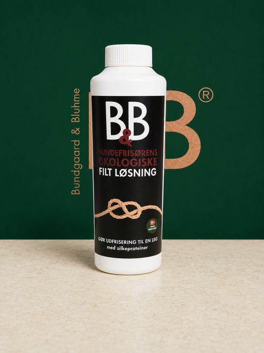 B&B Hairdresser’s Shedding & Detangling Solution for Dogs – 100 ml bottle
