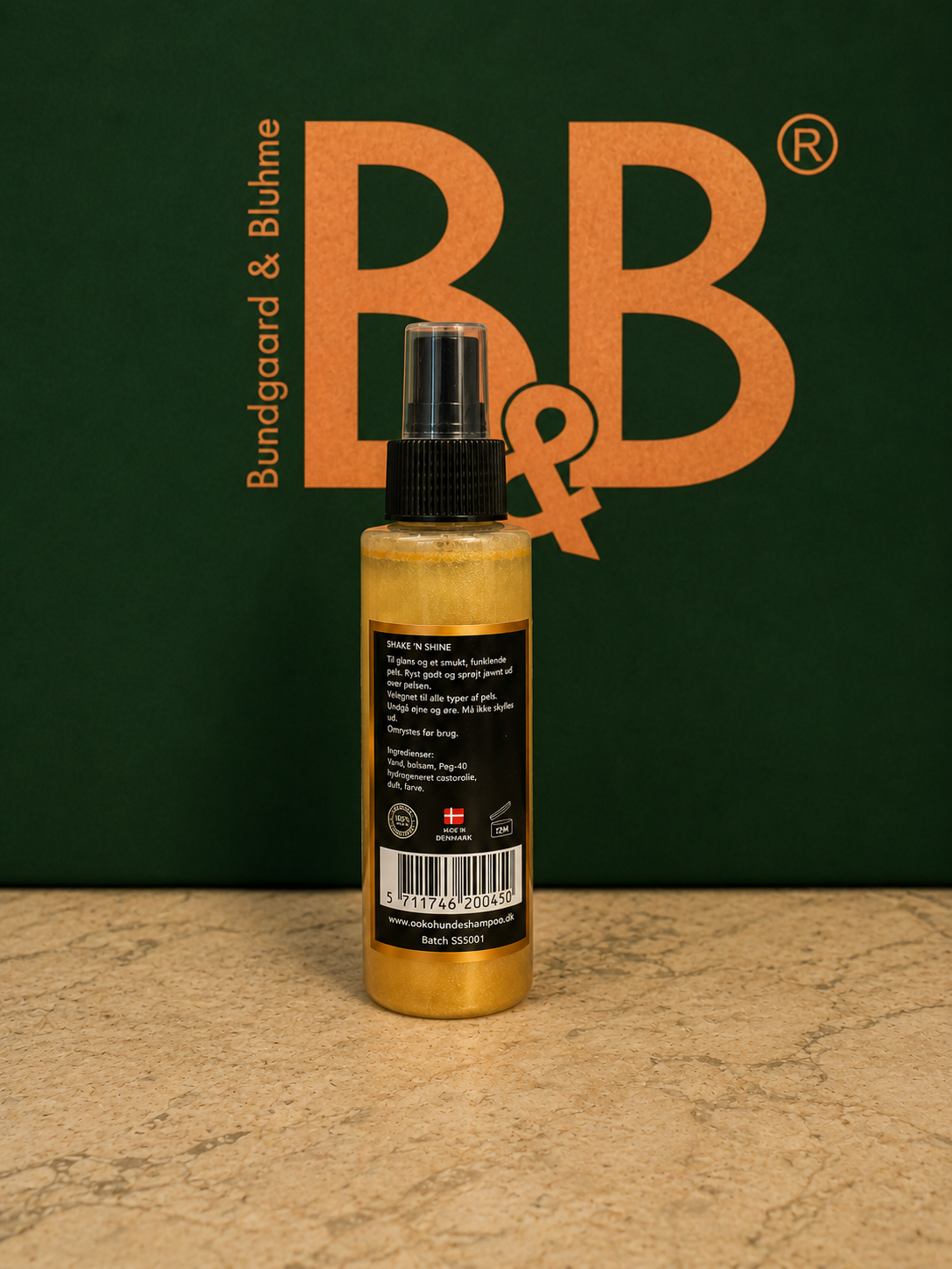 B&B Shake’n Shine Coat Finishing Spray for Dogs – 100 ml