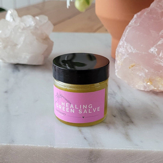 Healing Green Salve | Dog | 1 oz Glass Jar