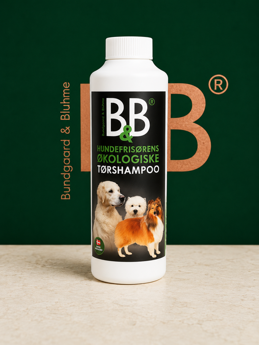 B&B Organic Dry Shampoo Powder (Milk & Jasmine) for Dogs – 120 g