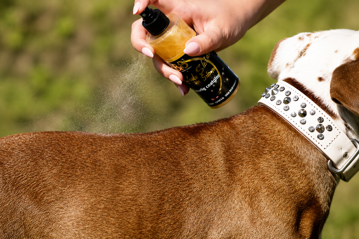 B&B Shake’n Shine Coat Finishing Spray for Dogs – 100 ml